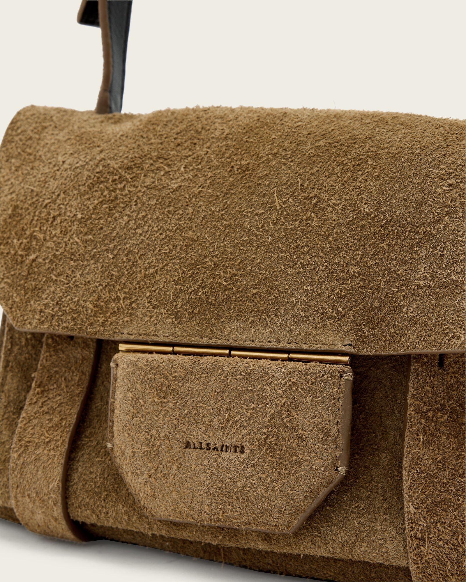 Ursa Mini Suede Crossbody Bag