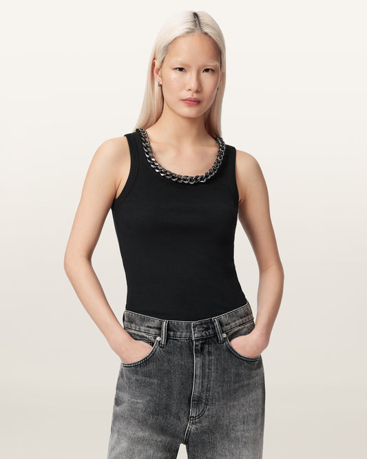 Black Color Lucy Tank from AllSaints
