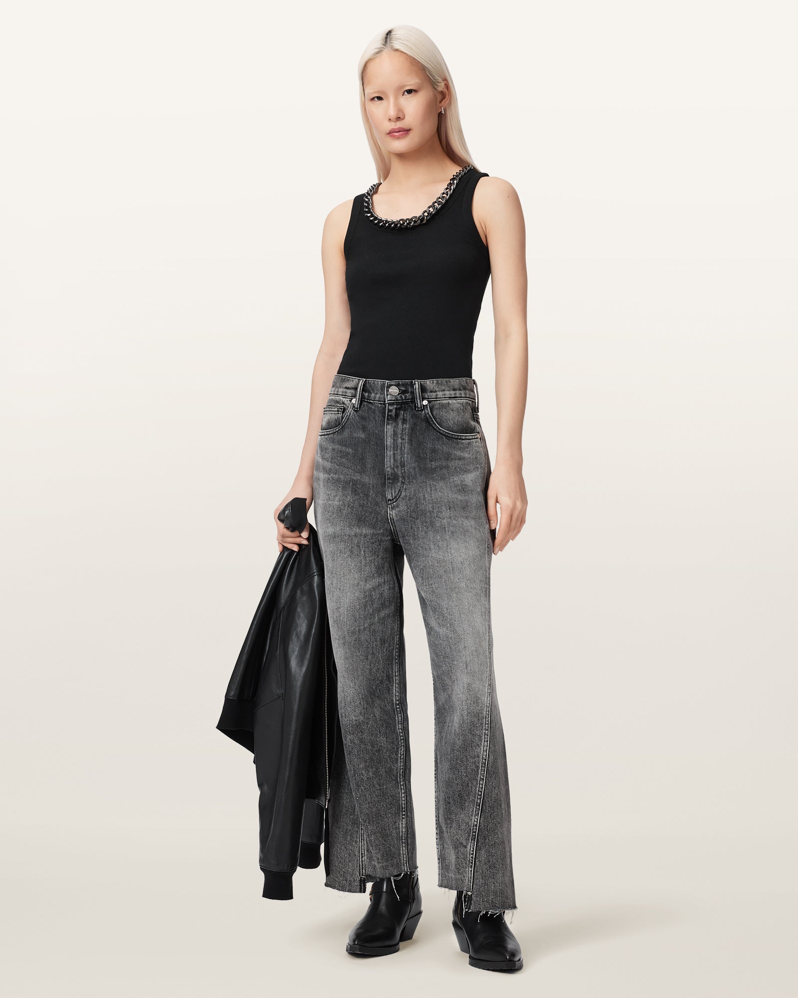Black Color Lucy Tank from AllSaints