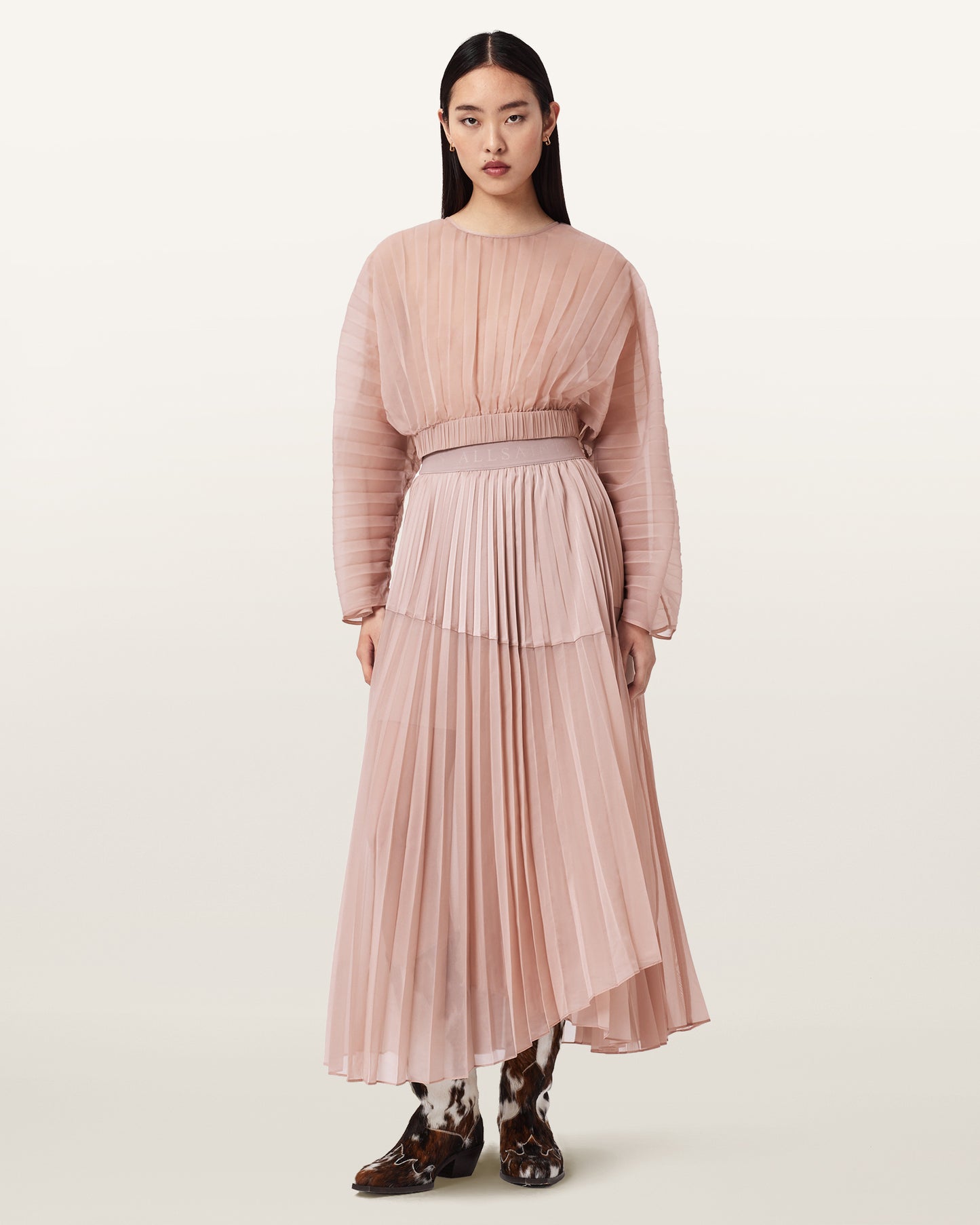 Micaela Pleat Skirt