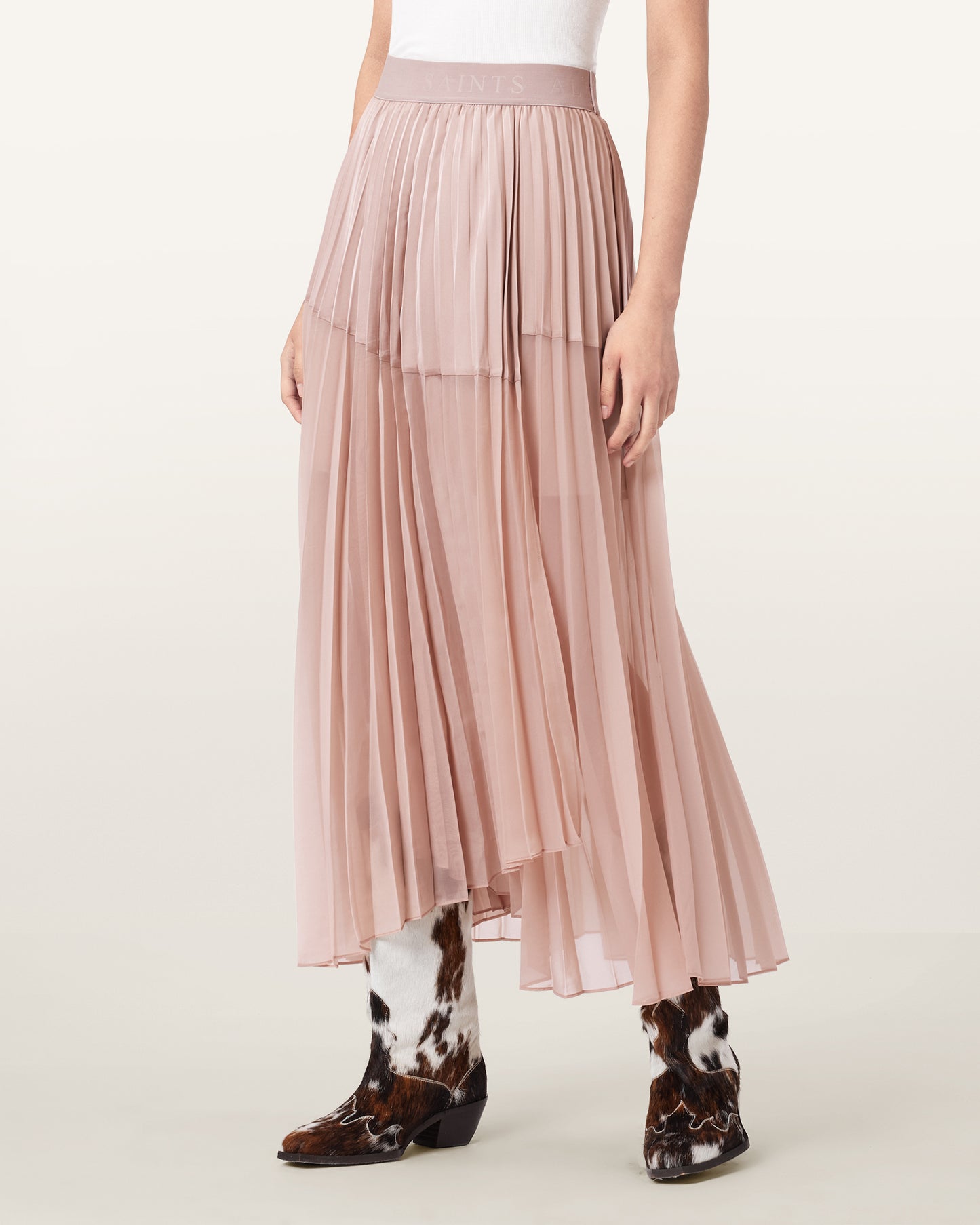 Micaela Pleat Skirt