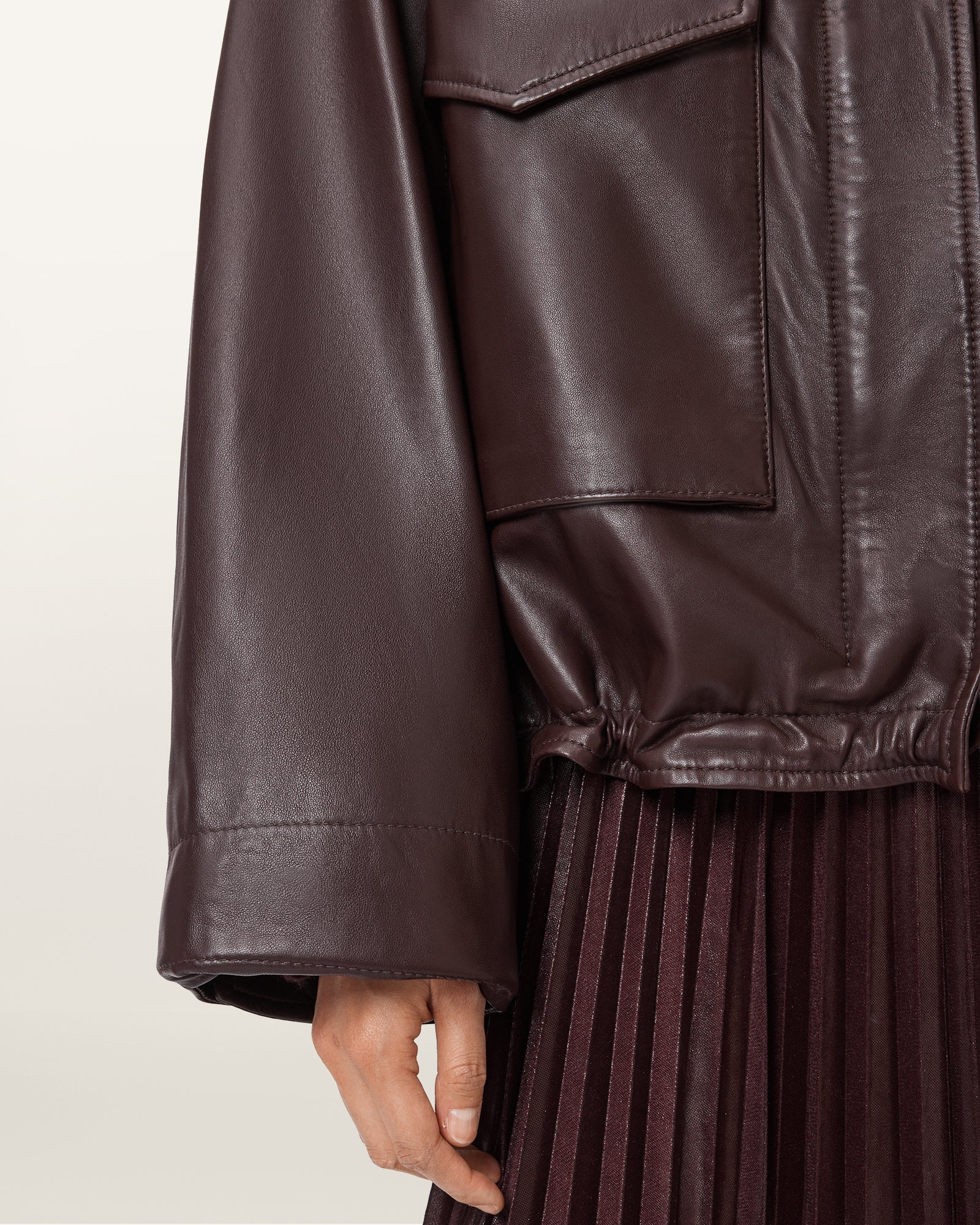 Clay Leather Jacket