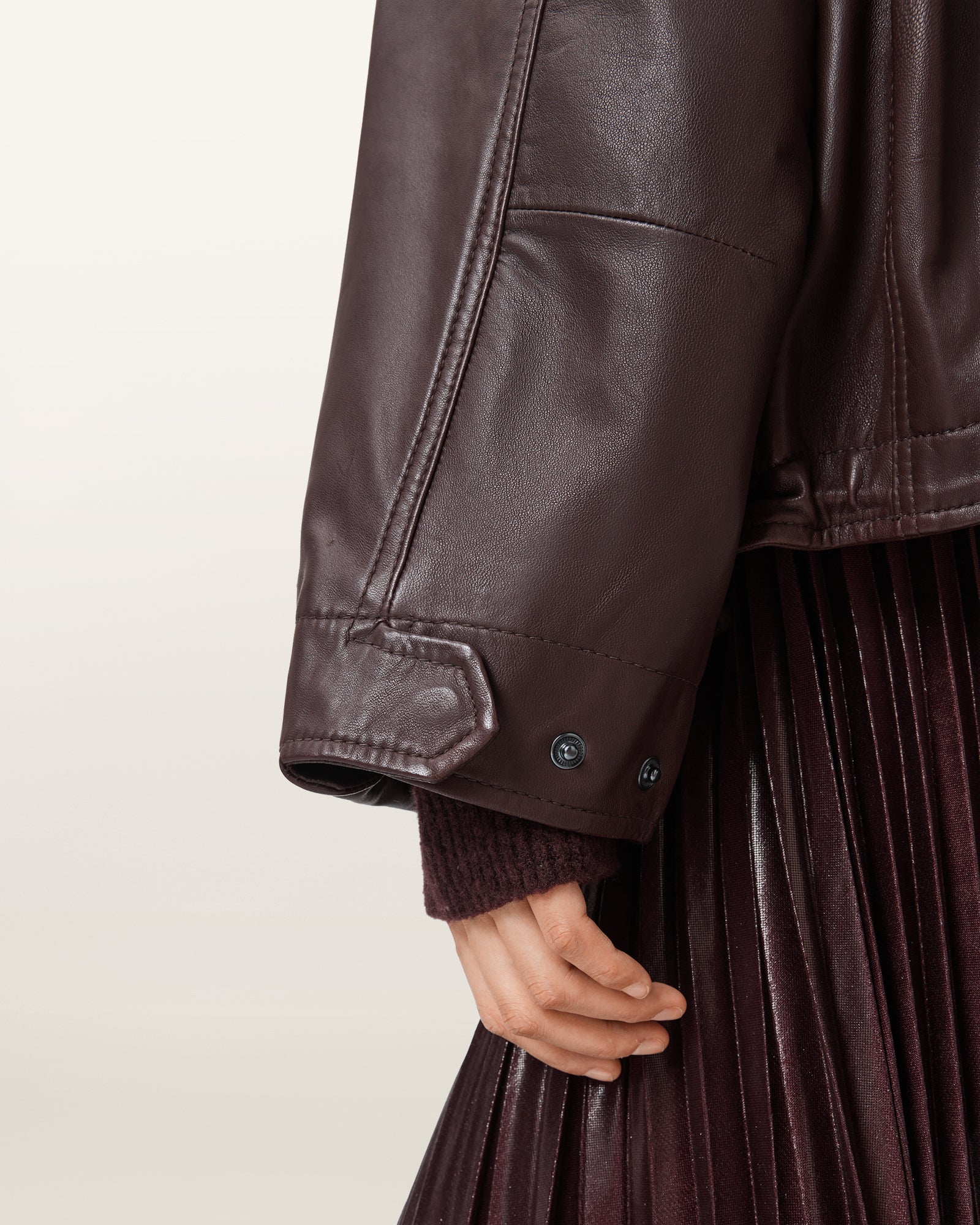 Clay Leather Jacket