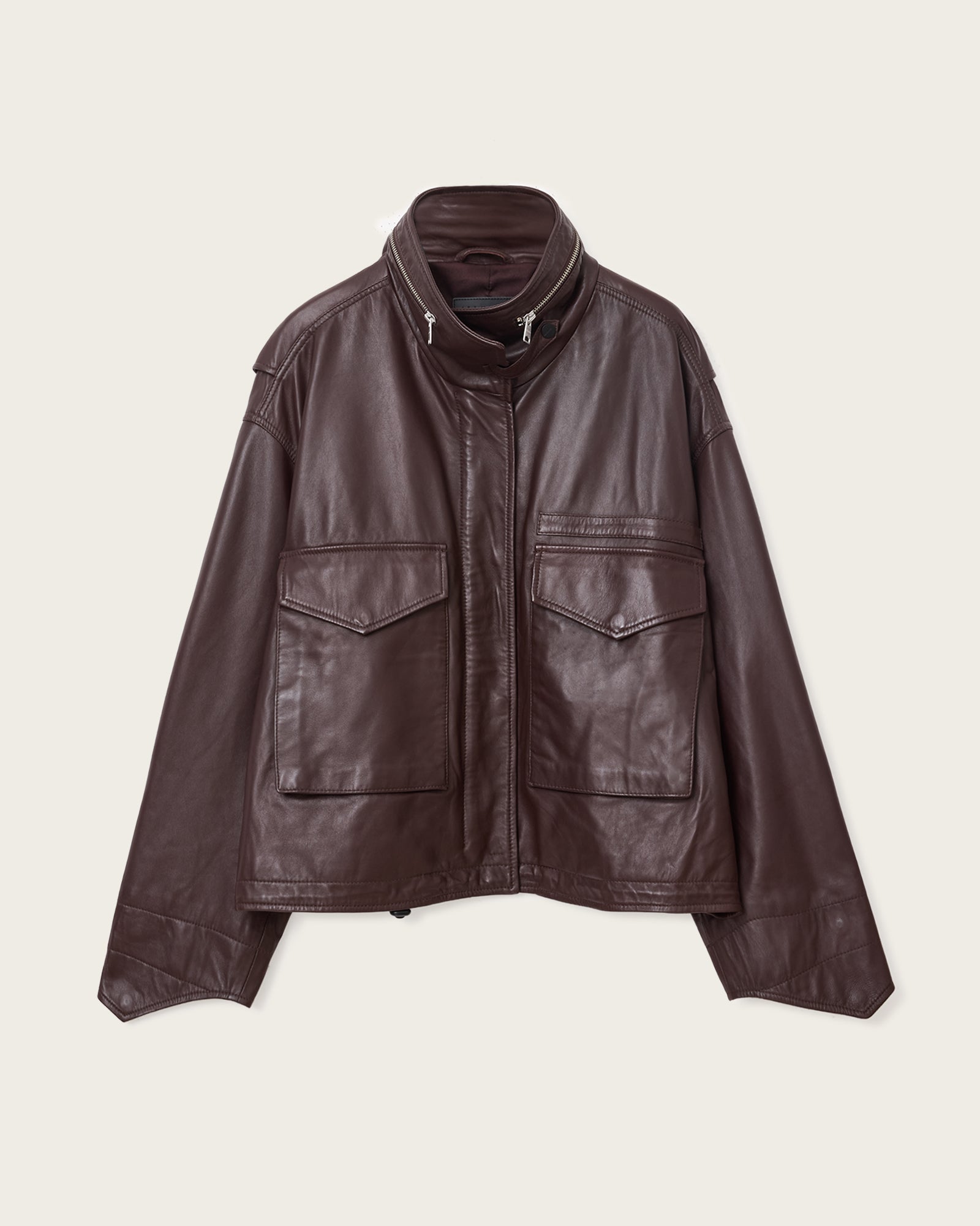 Clay Leather Jacket