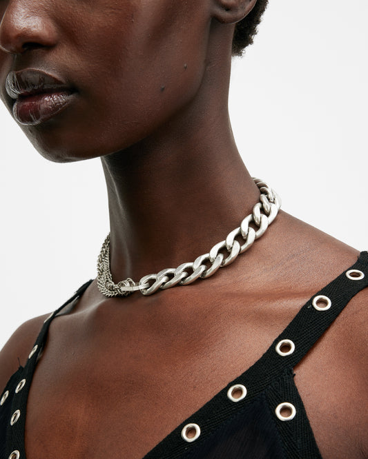 Ashley Layered Choker Necklace