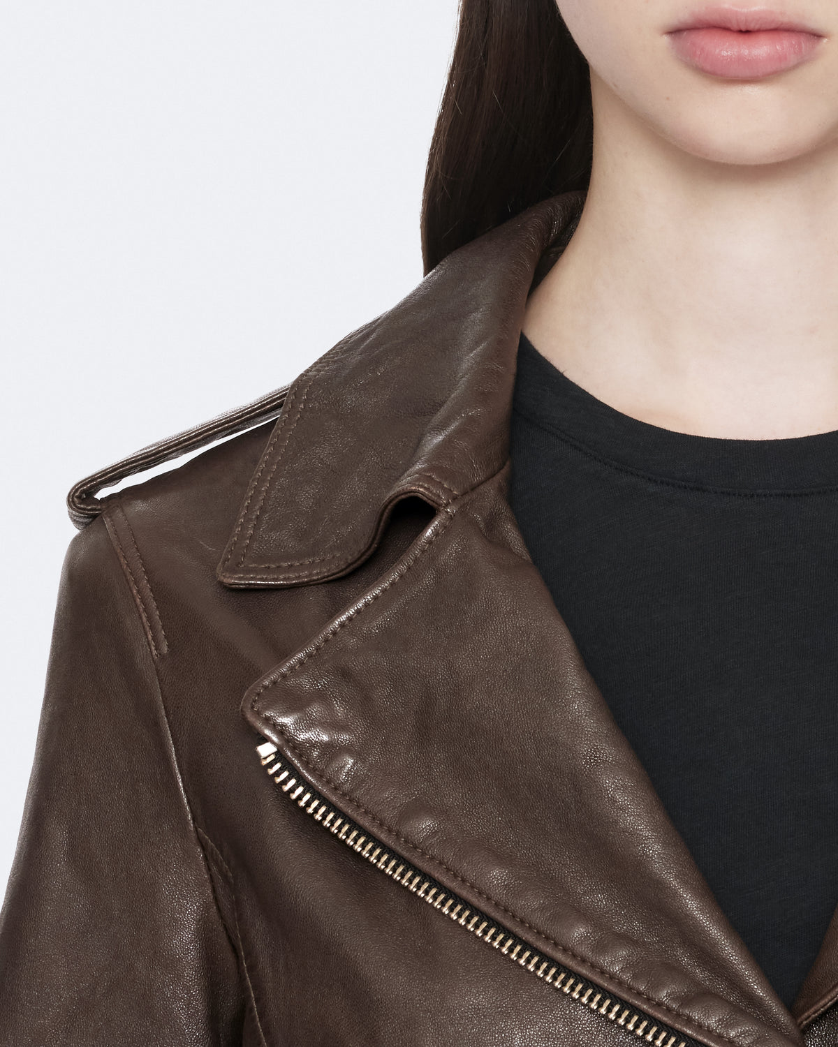 Errie Leather Biker