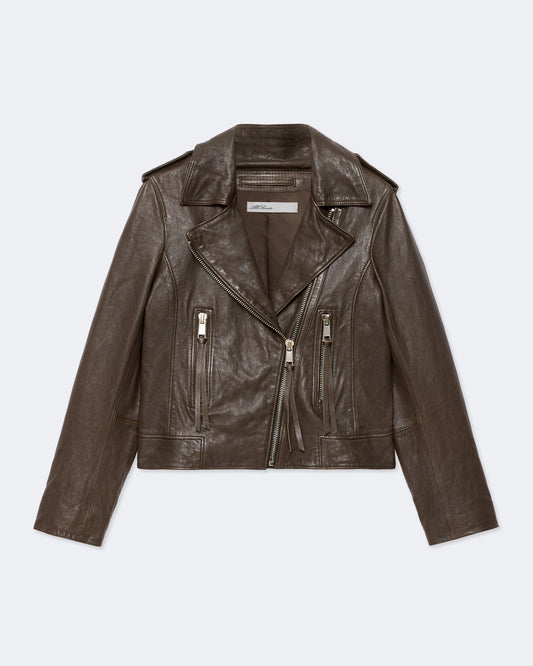 Errie Leather Biker