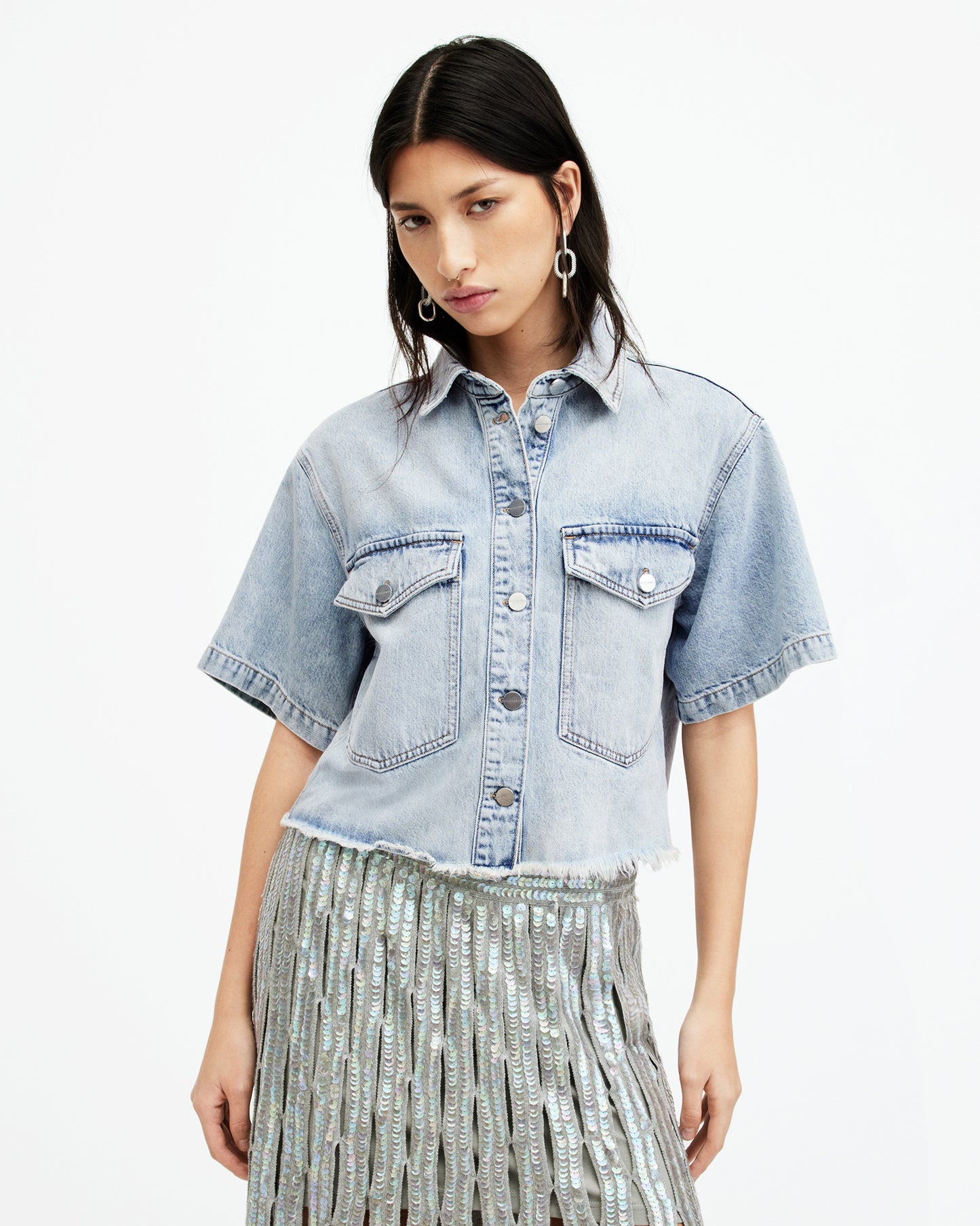 Tove SS Denim Shirt