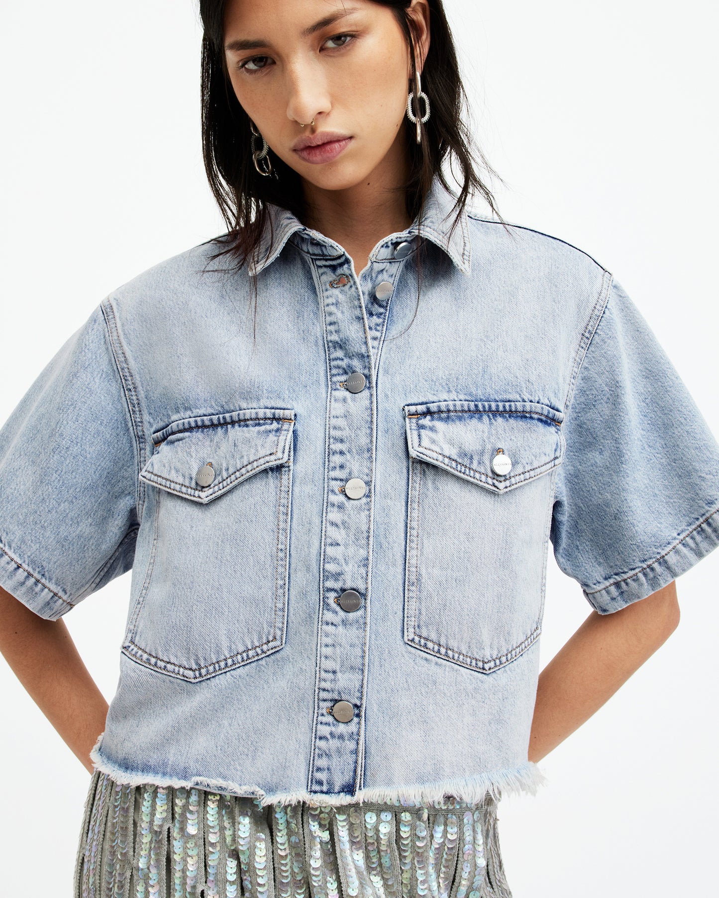 Tove SS Denim Shirt