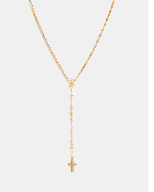Hallie Bead Rosary Necklace