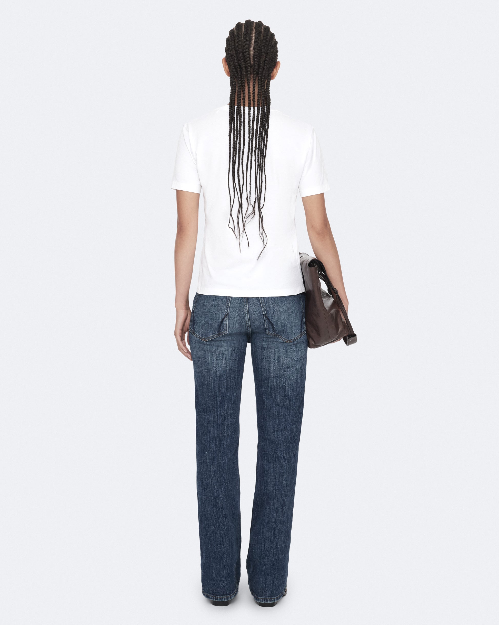 Optic White Color Hela SS Tee from AllSaints