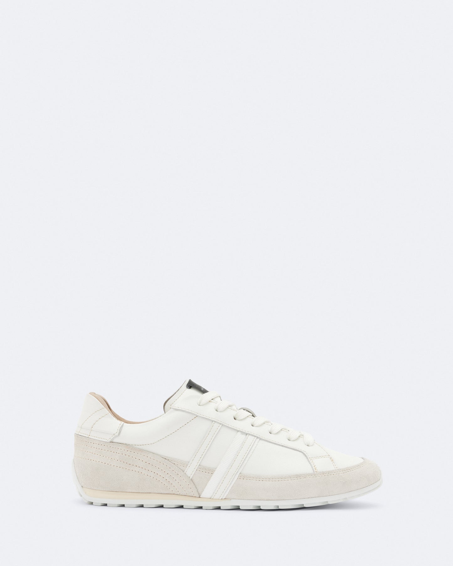 CHALK WHITE/WHITE Color Liam Lace Up Sneaker from AllSaints