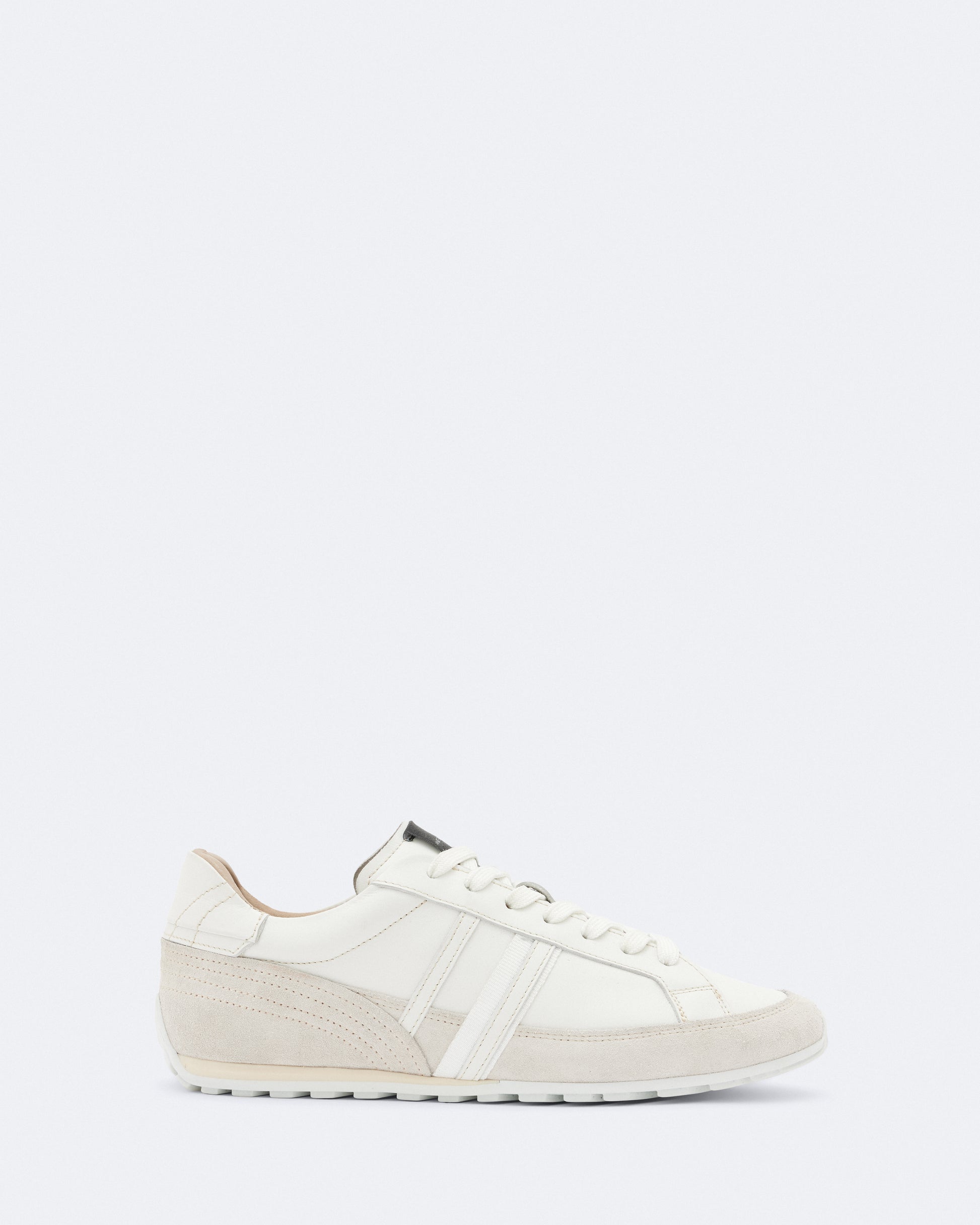 CHALK WHITE/WHITE Color Liam Lace Up Sneaker from AllSaints