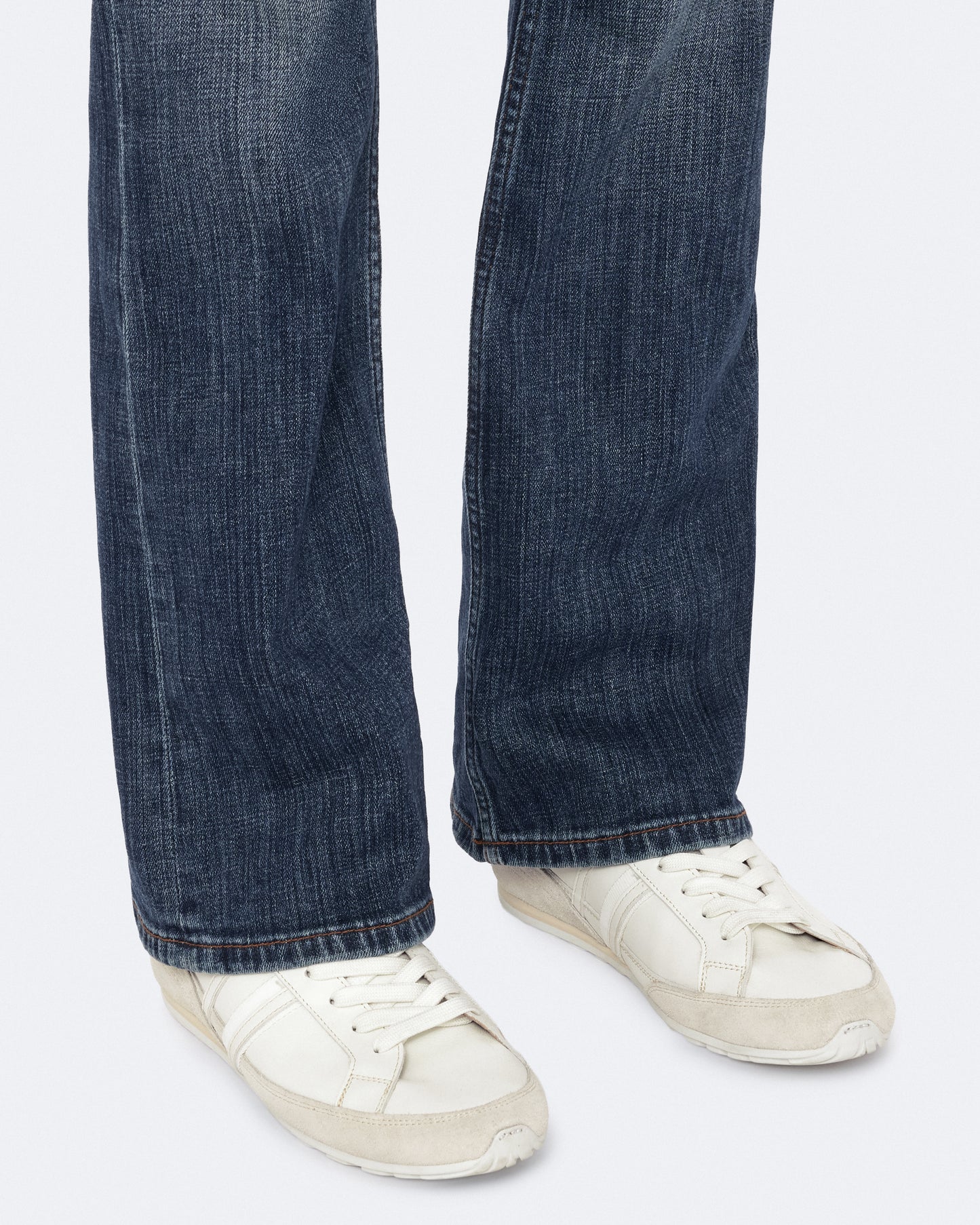 CHALK WHITE/WHITE Color Liam Lace Up Sneaker from AllSaints
