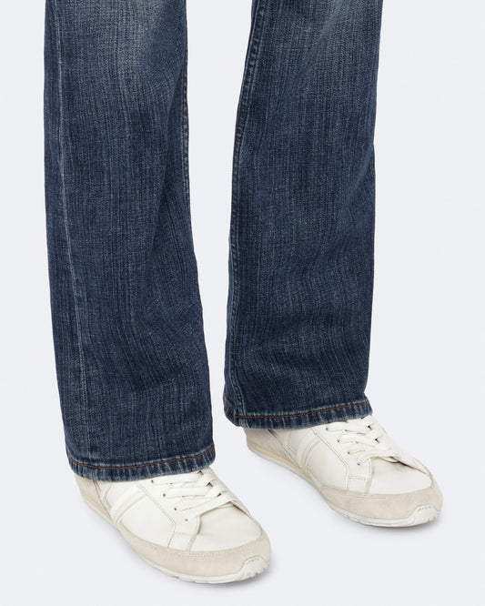 CHALK WHITE/WHITE Color Liam Lace Up Sneaker from AllSaints
