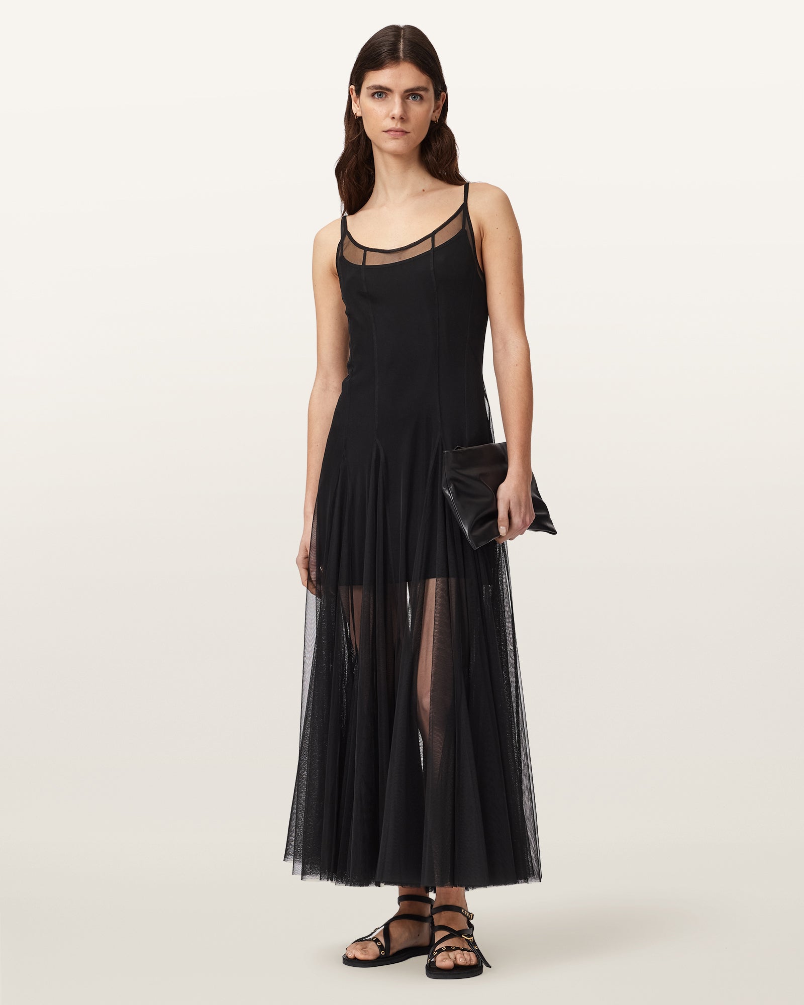 Black Color Harmonia Dress from AllSaints