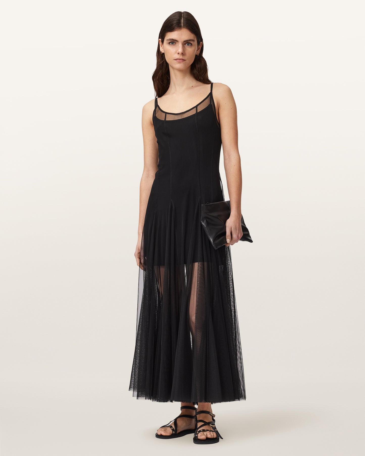 Black Color Harmonia Dress from AllSaints