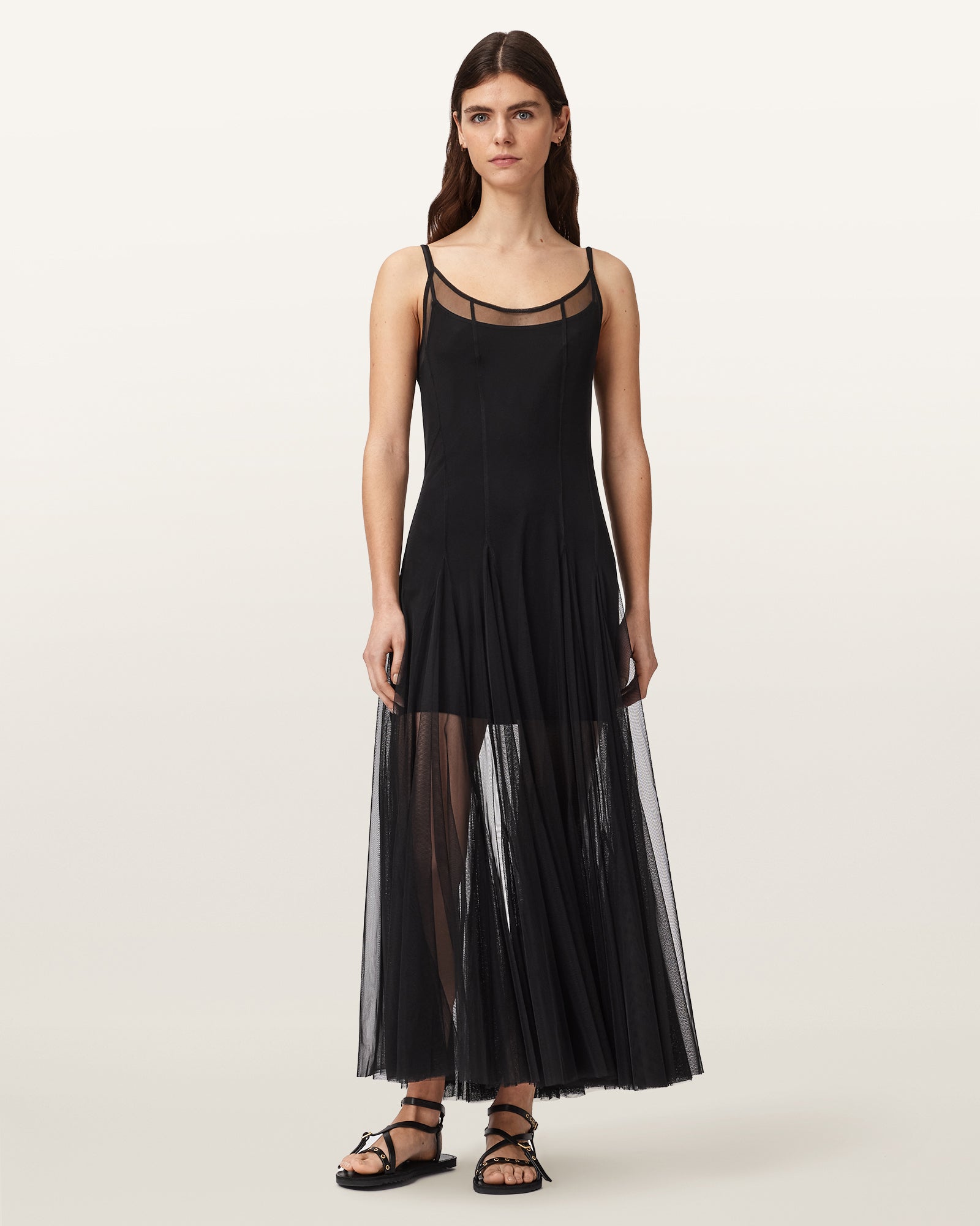 Black Color Harmonia Dress from AllSaints