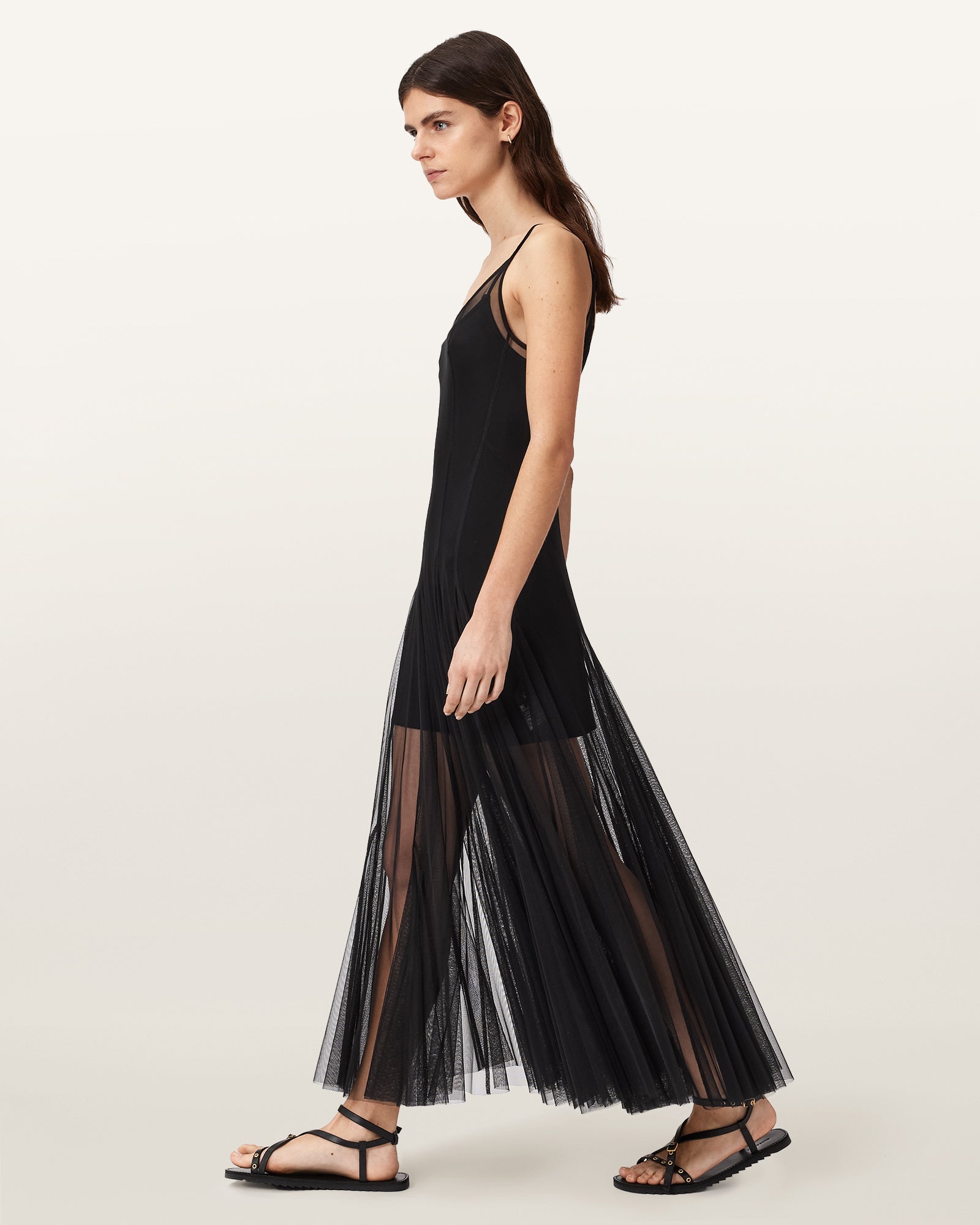 Black Color Harmonia Dress from AllSaints