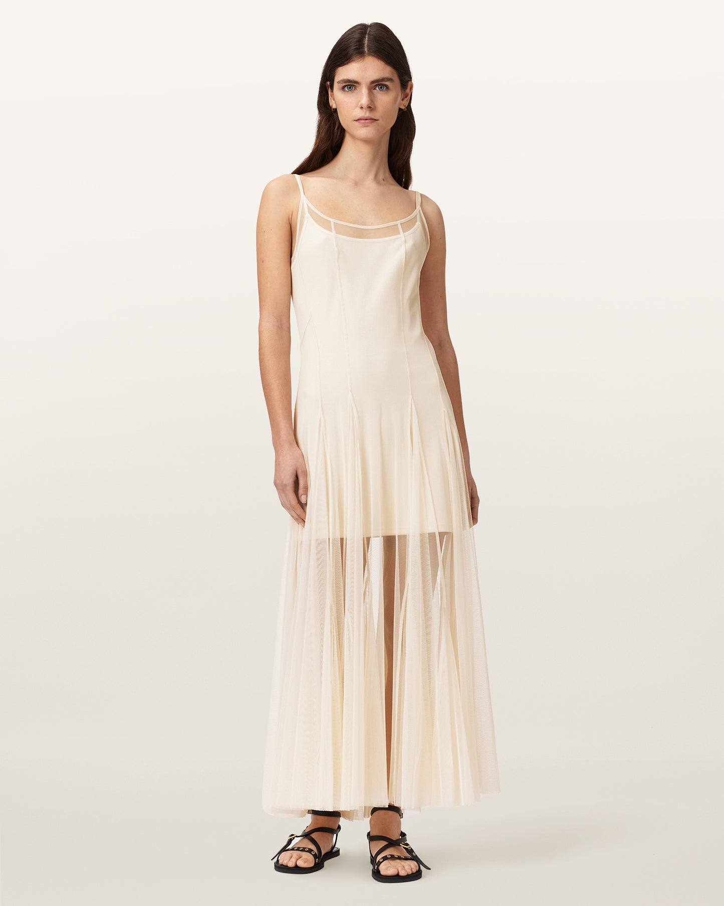 TOFU WHITE Color Harmonia Dress from AllSaints