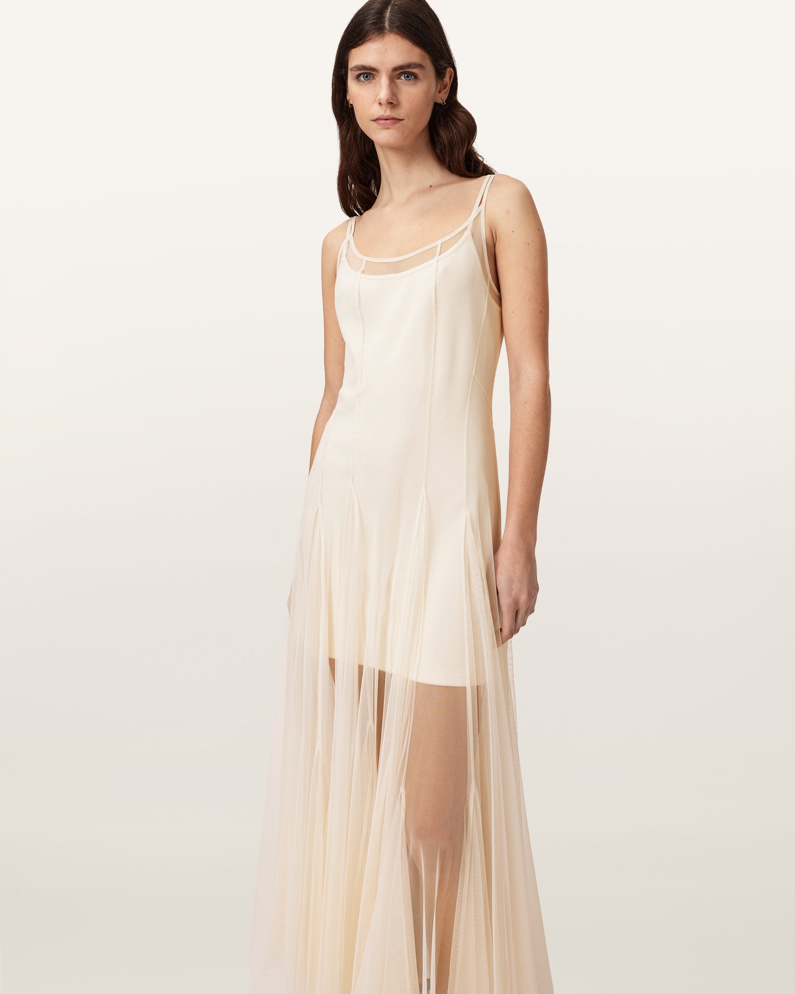 TOFU WHITE Color Harmonia Dress from AllSaints