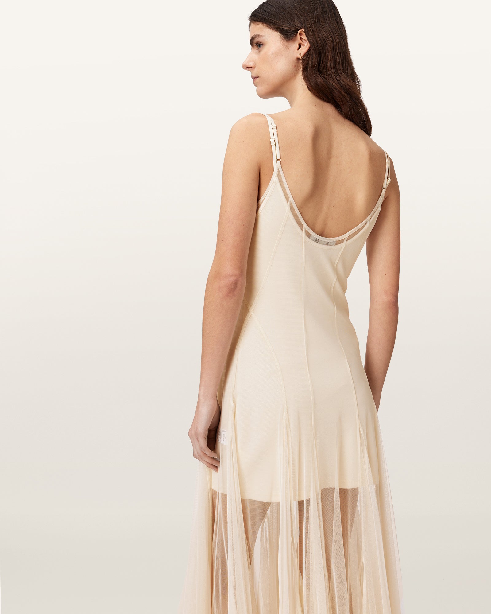 TOFU WHITE Color Harmonia Dress from AllSaints