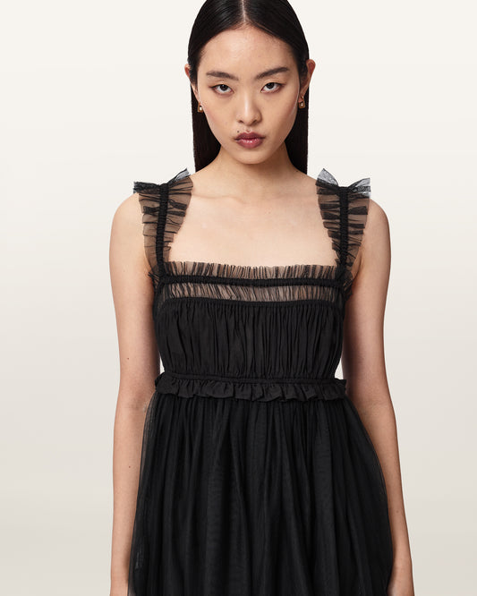 Black Color Angela Dress from AllSaints