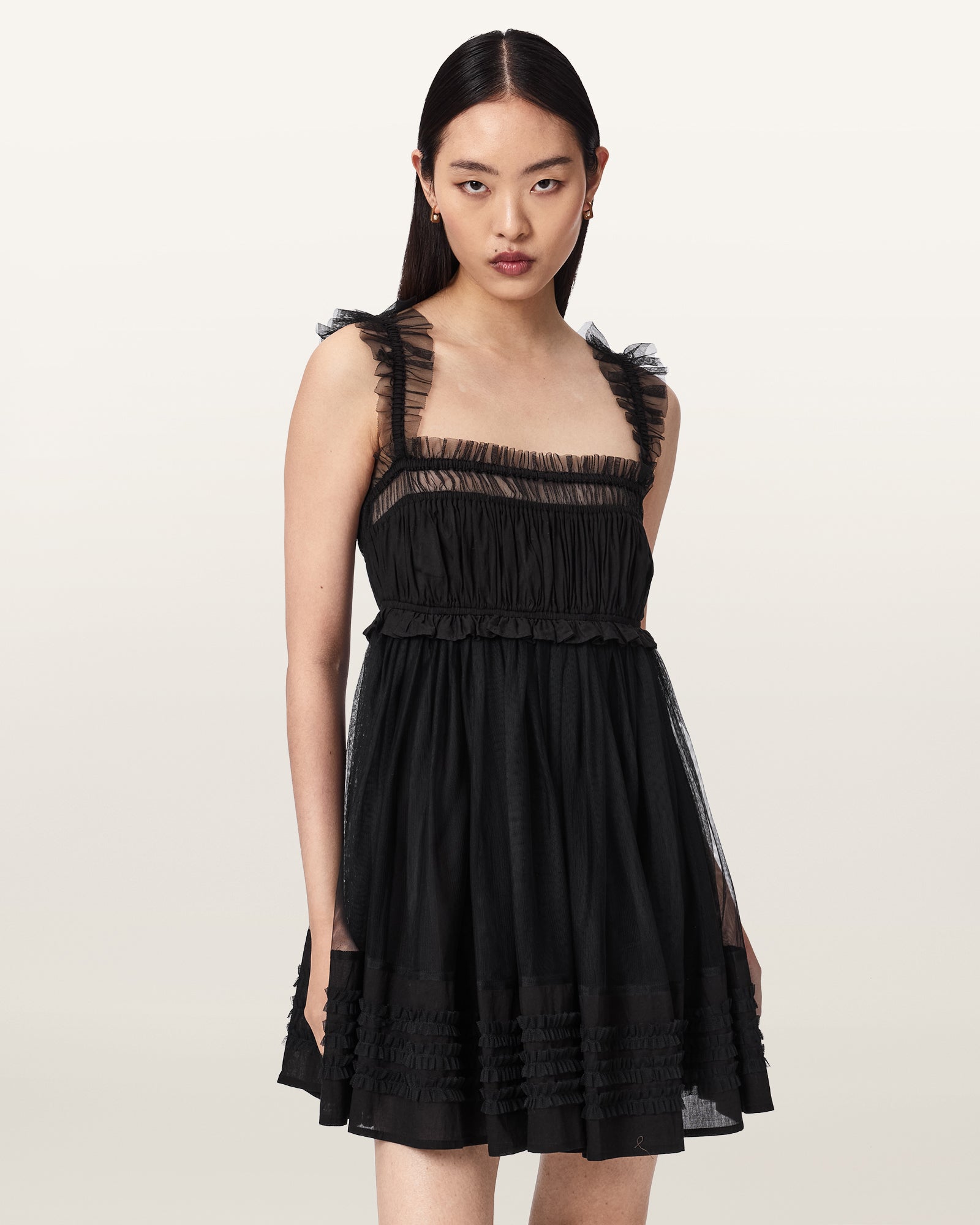 Black Color Angela Dress from AllSaints