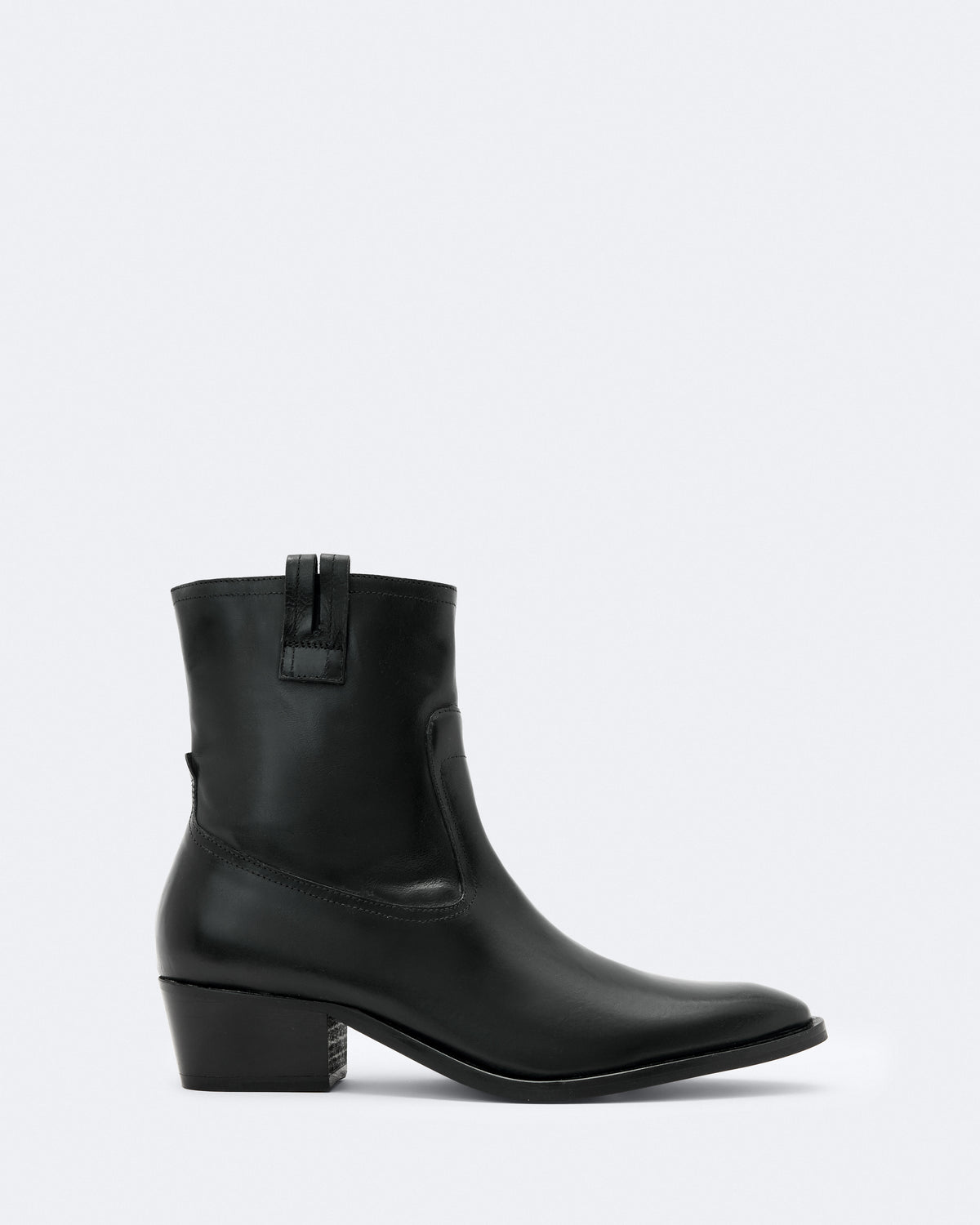 Black Color Jura Zip Boot from AllSaints