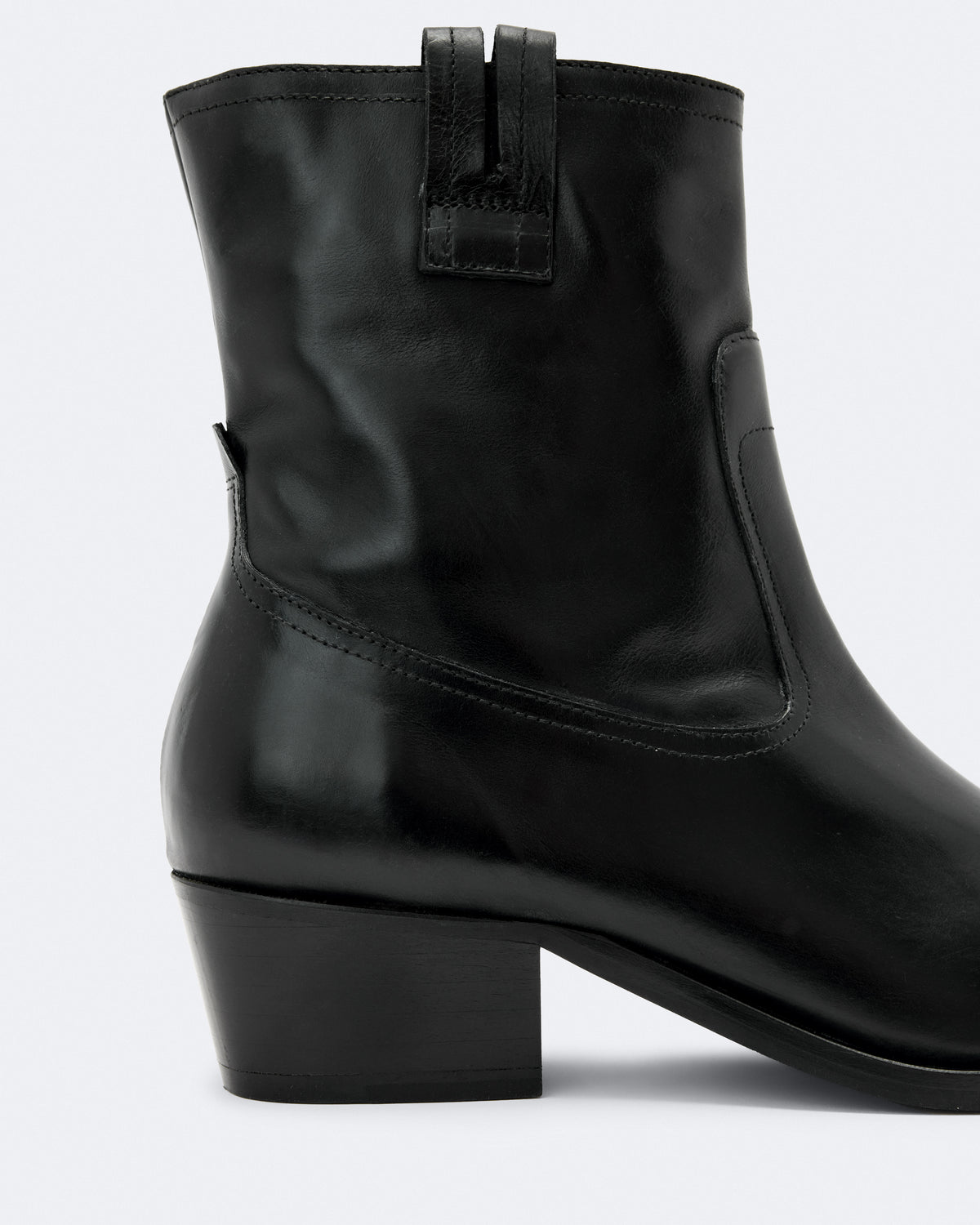 Black Color Jura Zip Boot from AllSaints