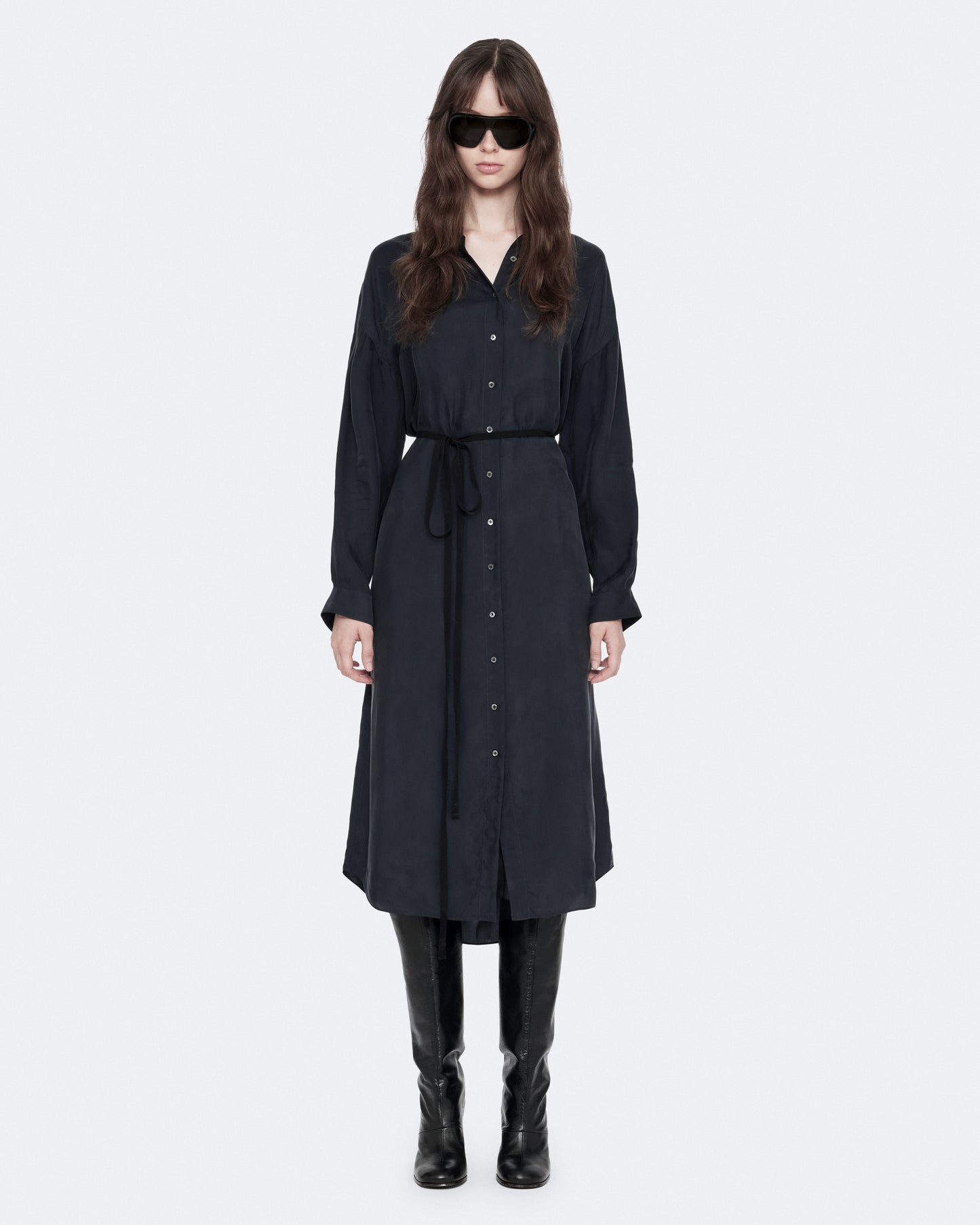 NAVY BLUE Color Yurra Dress from AllSaints