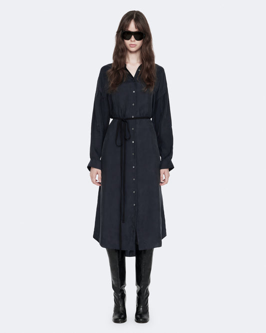 NAVY BLUE Color Yurra Dress from AllSaints