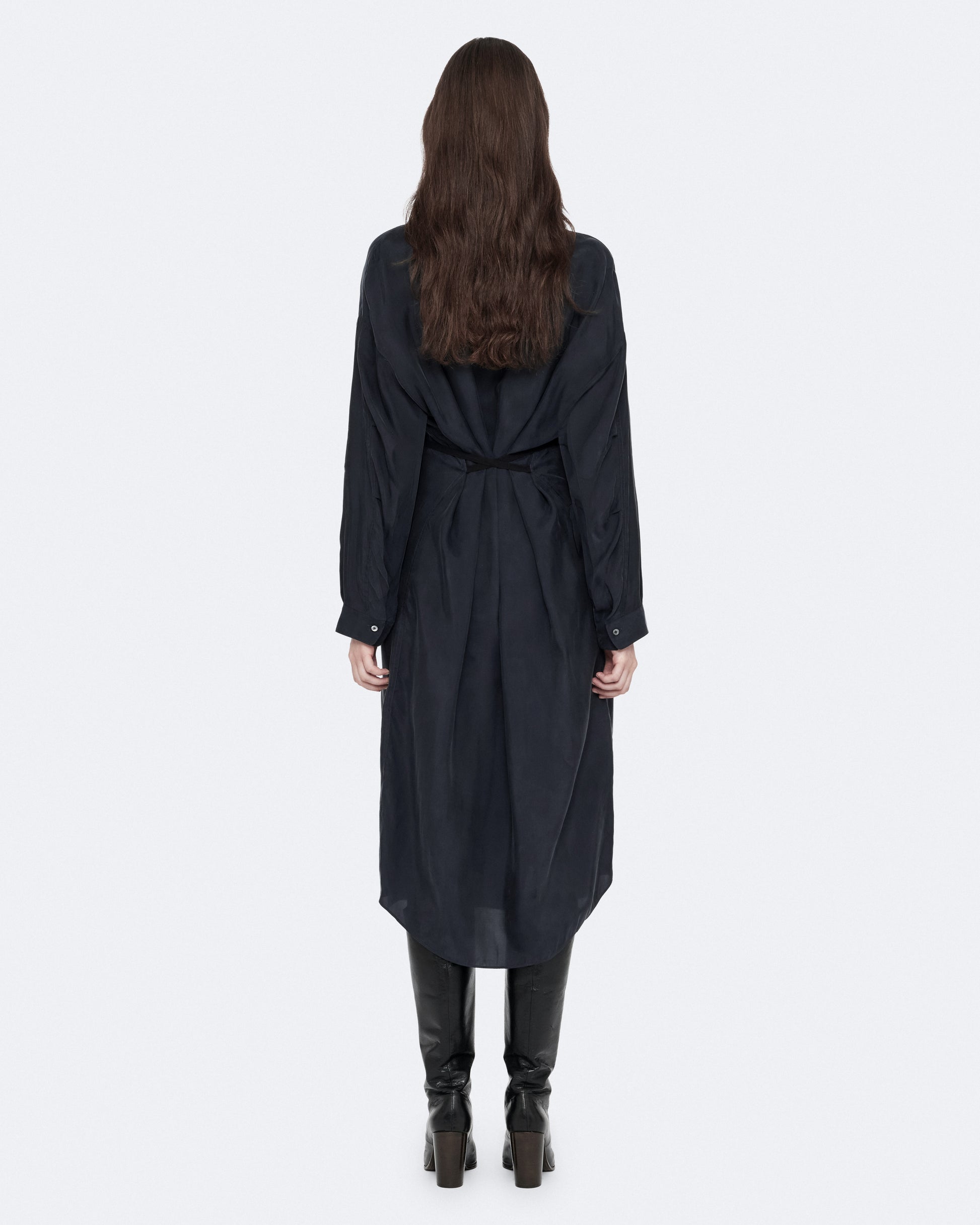 NAVY BLUE Color Yurra Dress from AllSaints