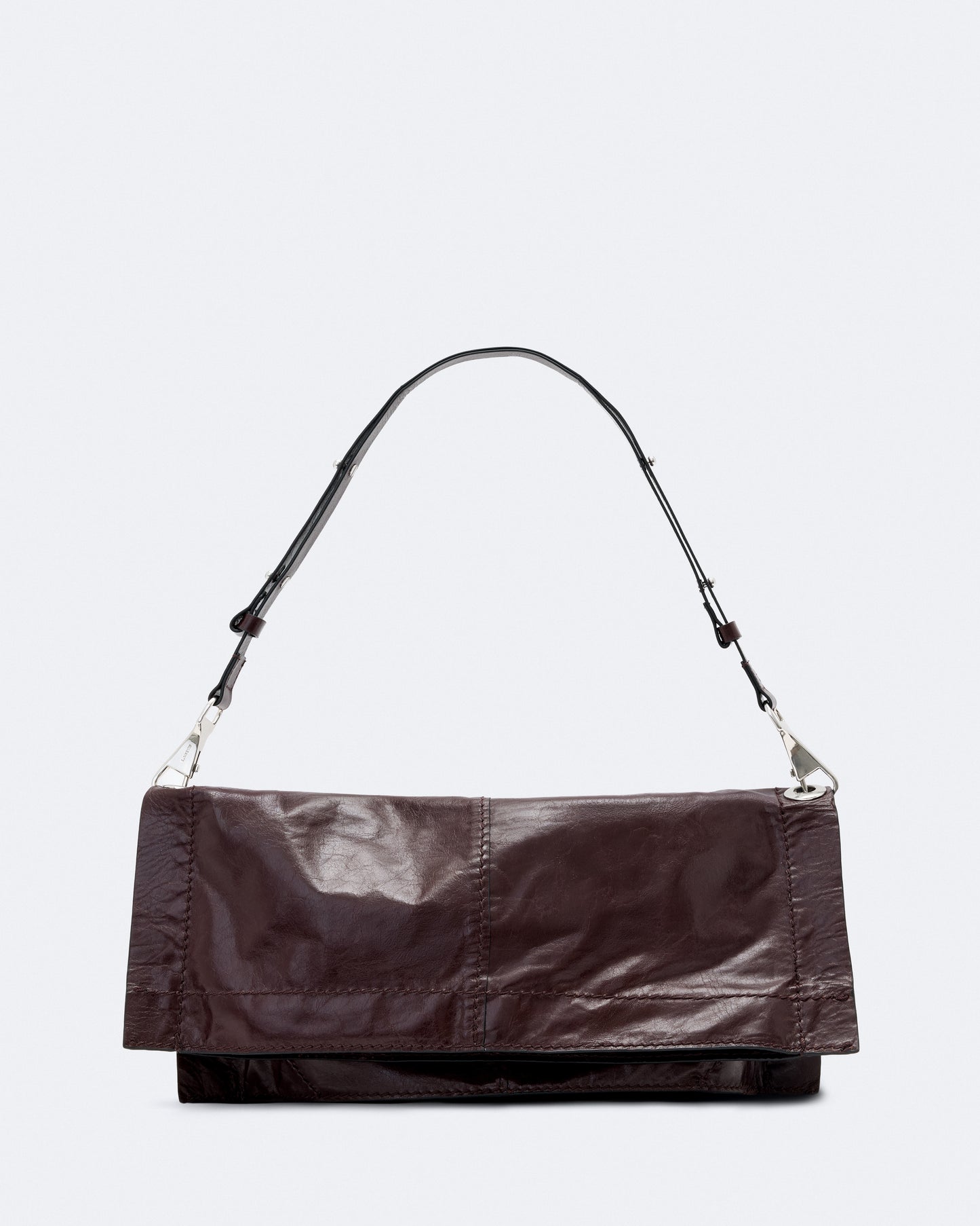BURGUNDY RED Color Lutece Shoulder Bag from AllSaints