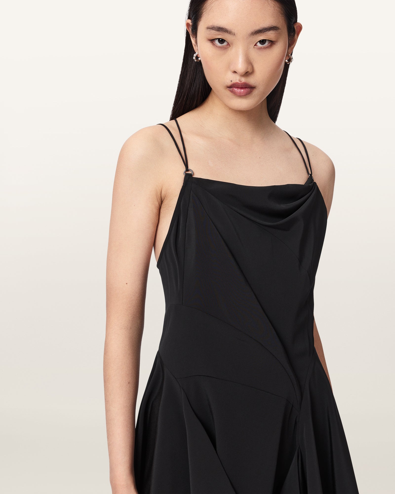 Black Color Claire Mini Dress from AllSaints