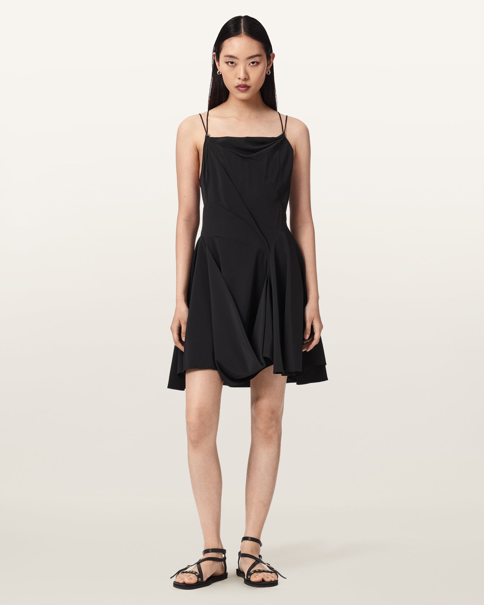 Black Color Claire Mini Dress from AllSaints