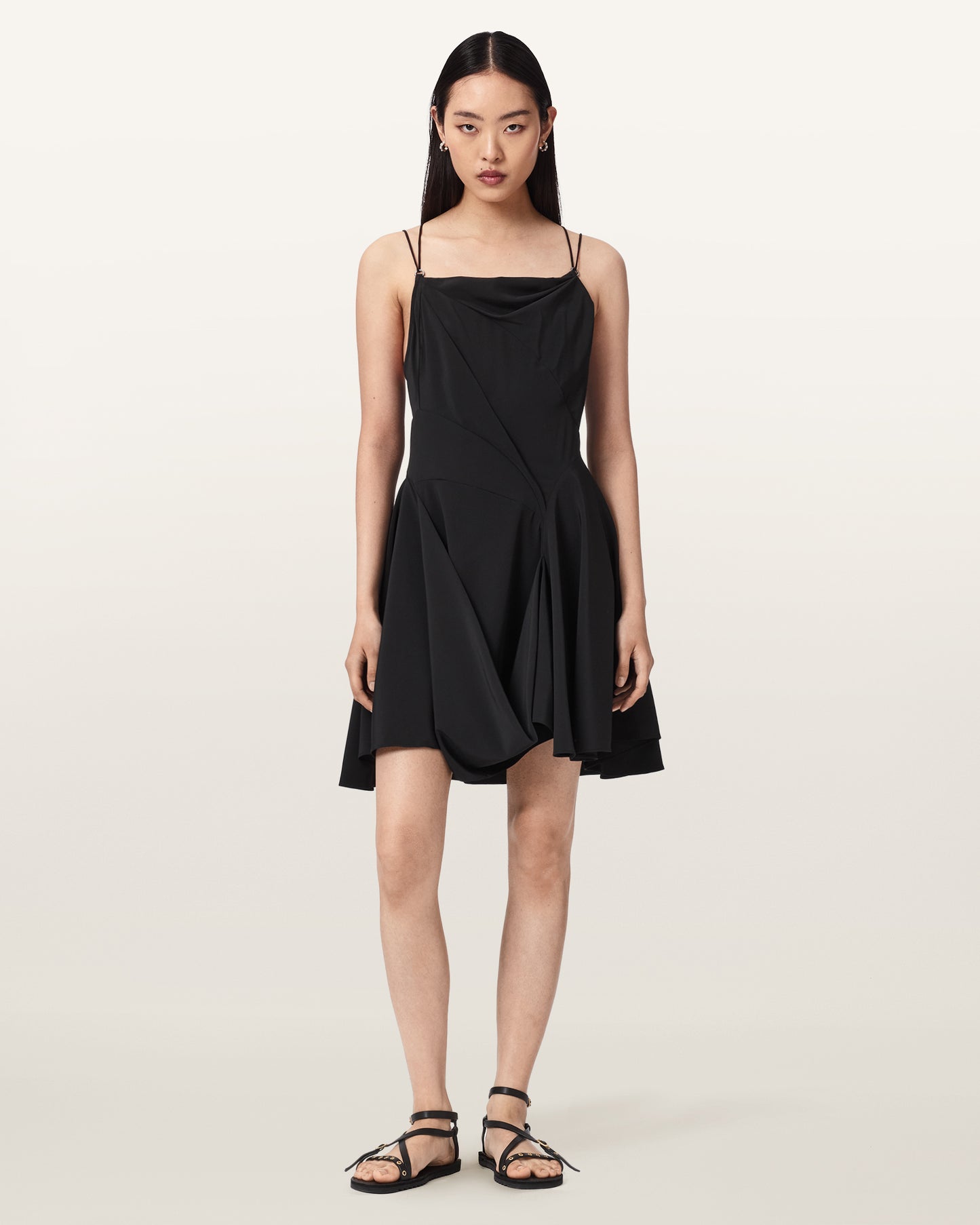 Black Color Claire Mini Dress from AllSaints