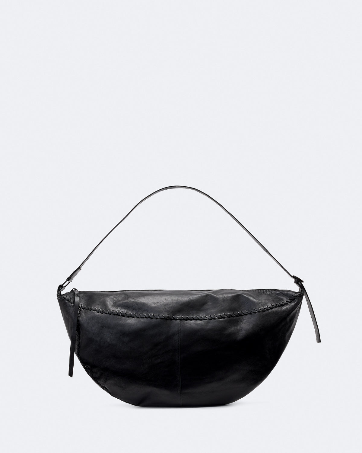 Black Color Esme Whpstitch Shoulder Bag from AllSaints