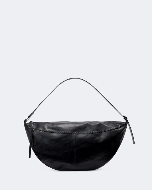 Black Color Esme Whpstitch Shoulder Bag from AllSaints