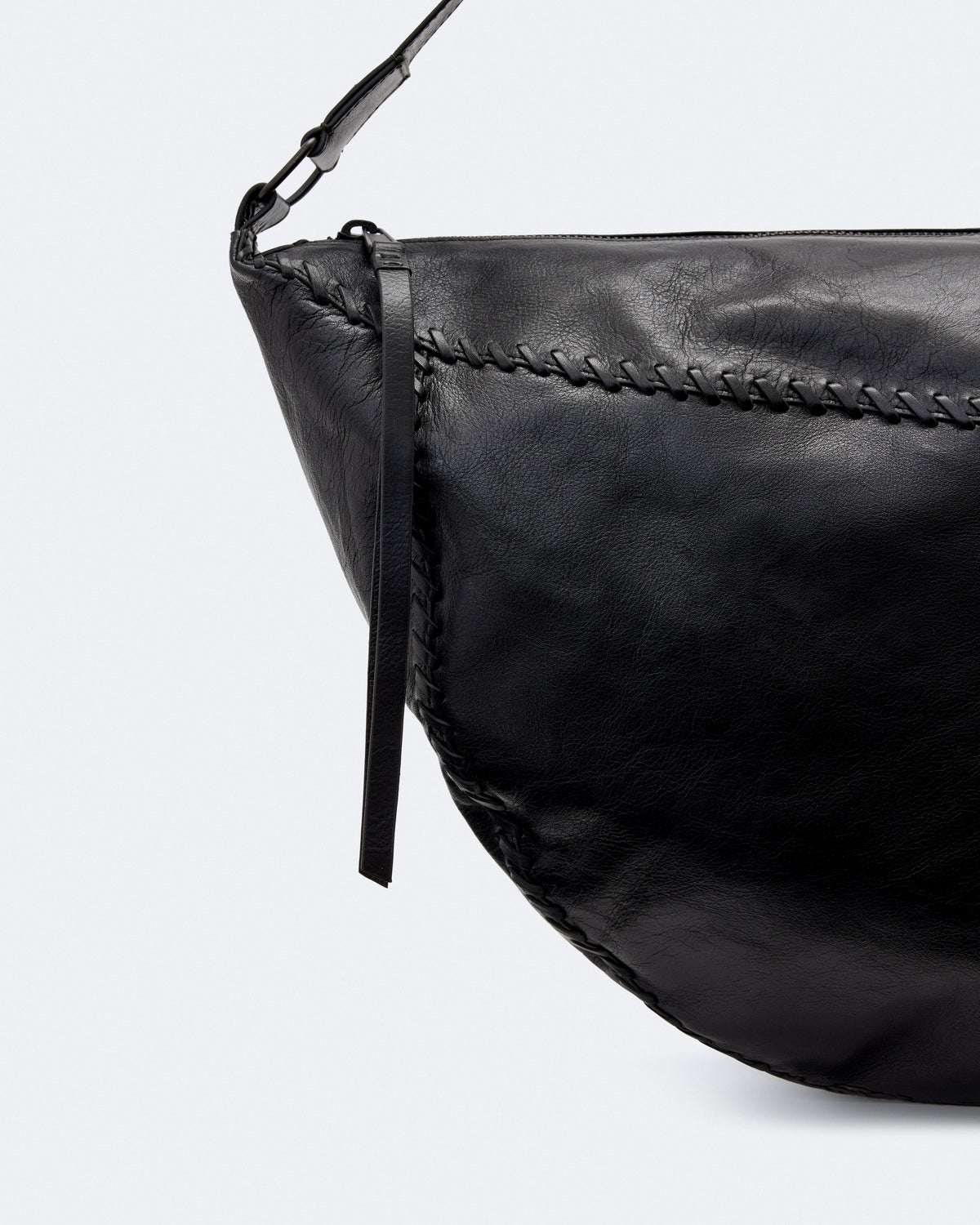 Esme Whpstitch Leather Shoulder Bag