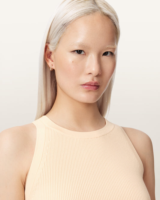 CARMEL OFF WHITE Color Zenia Dress from AllSaints