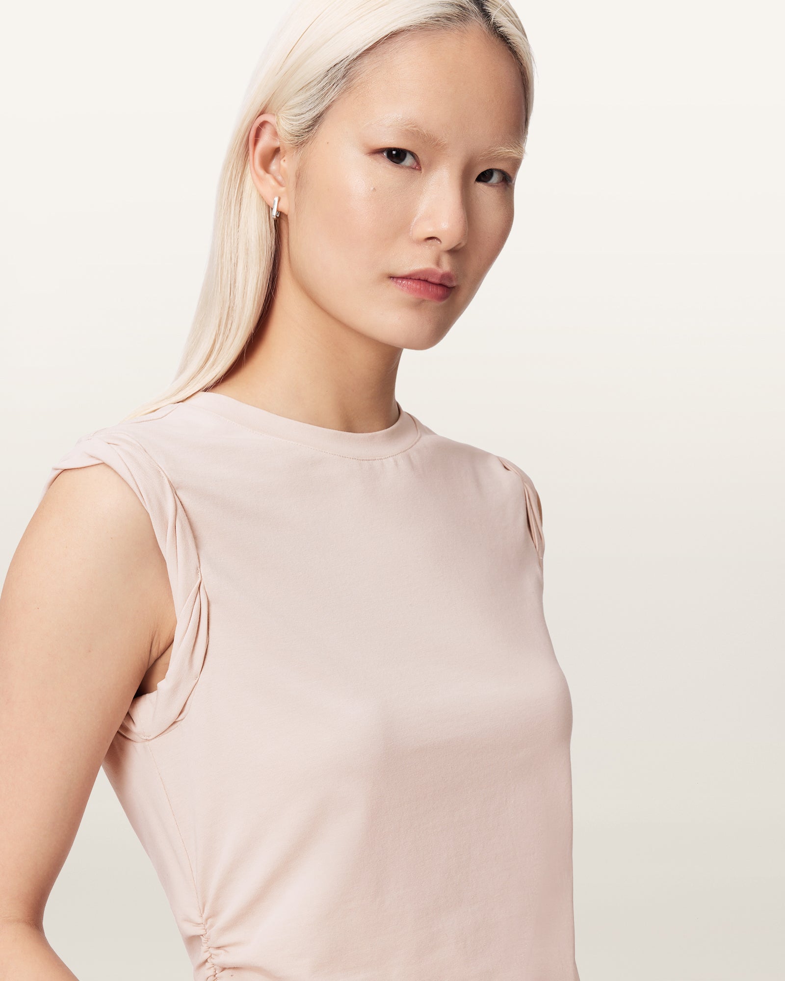 CRYSTAL PINK Color West Tank from AllSaints
