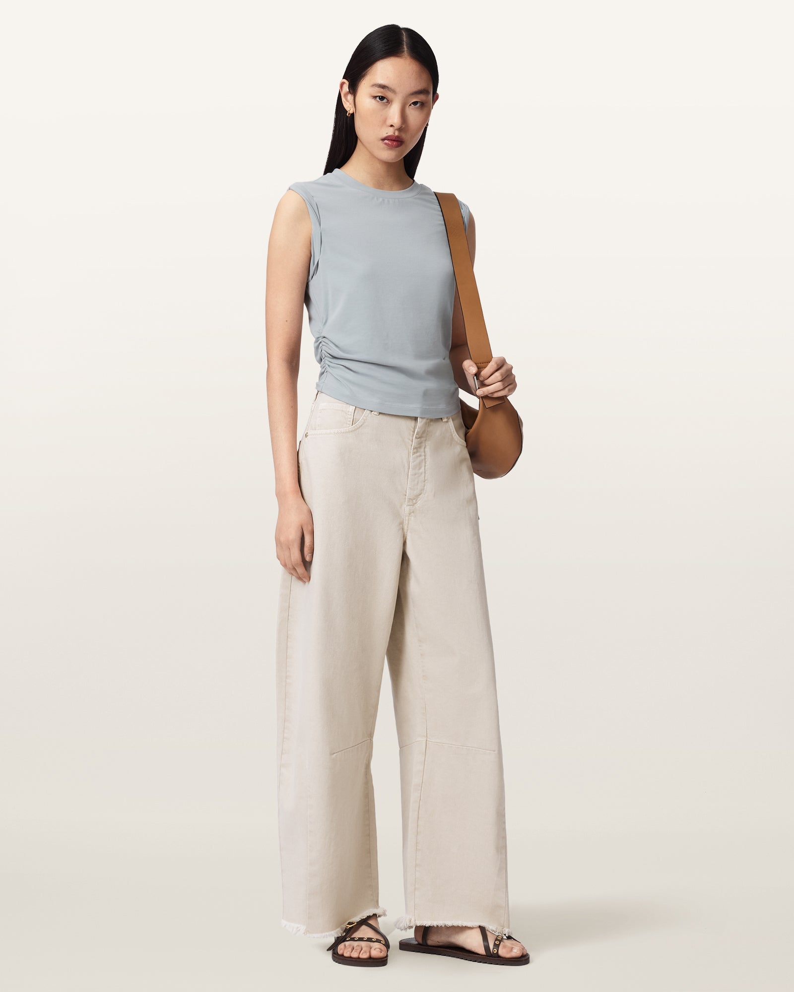 HIGH RISE BLUE Color West Tank from AllSaints