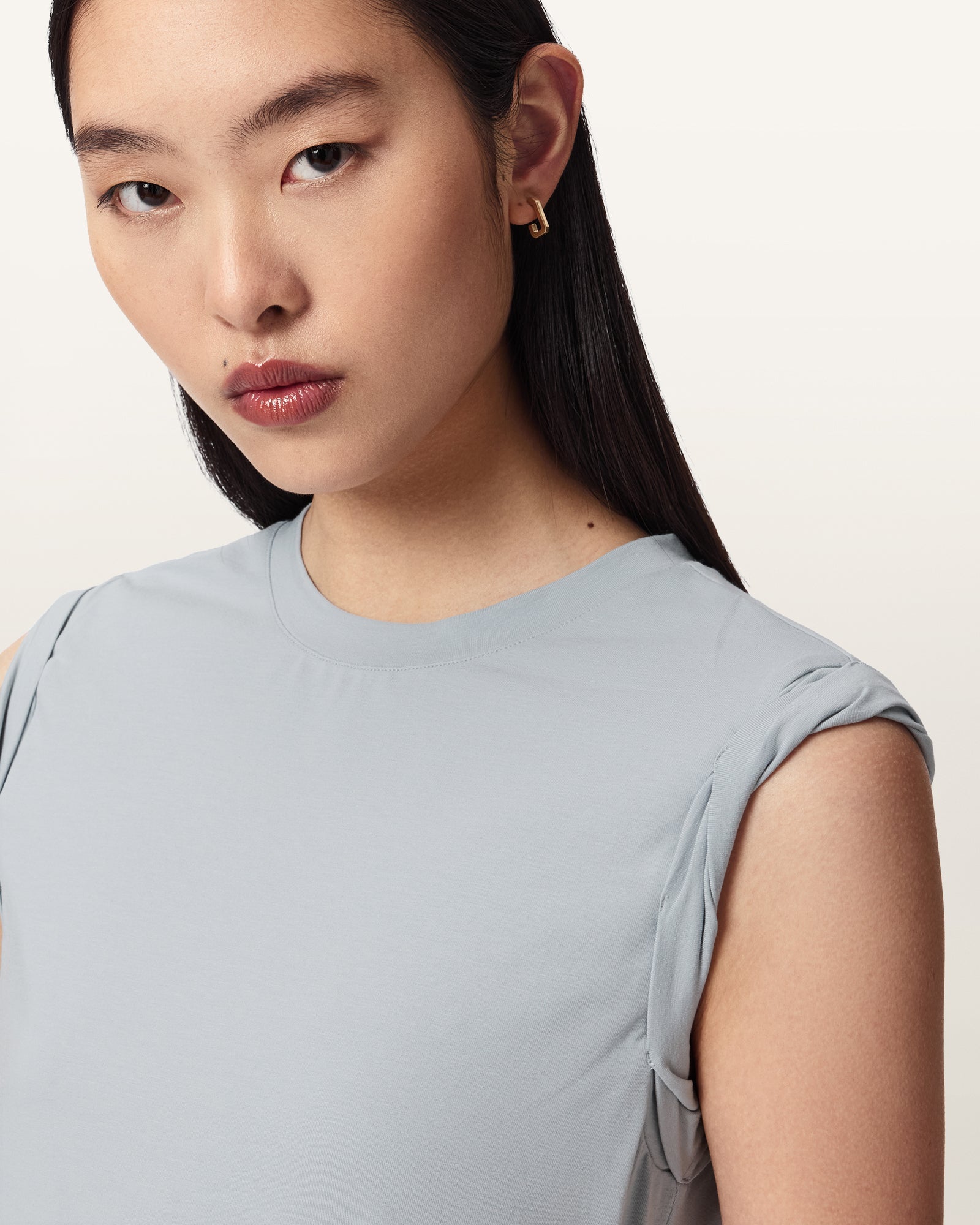 HIGH RISE BLUE Color West Tank from AllSaints
