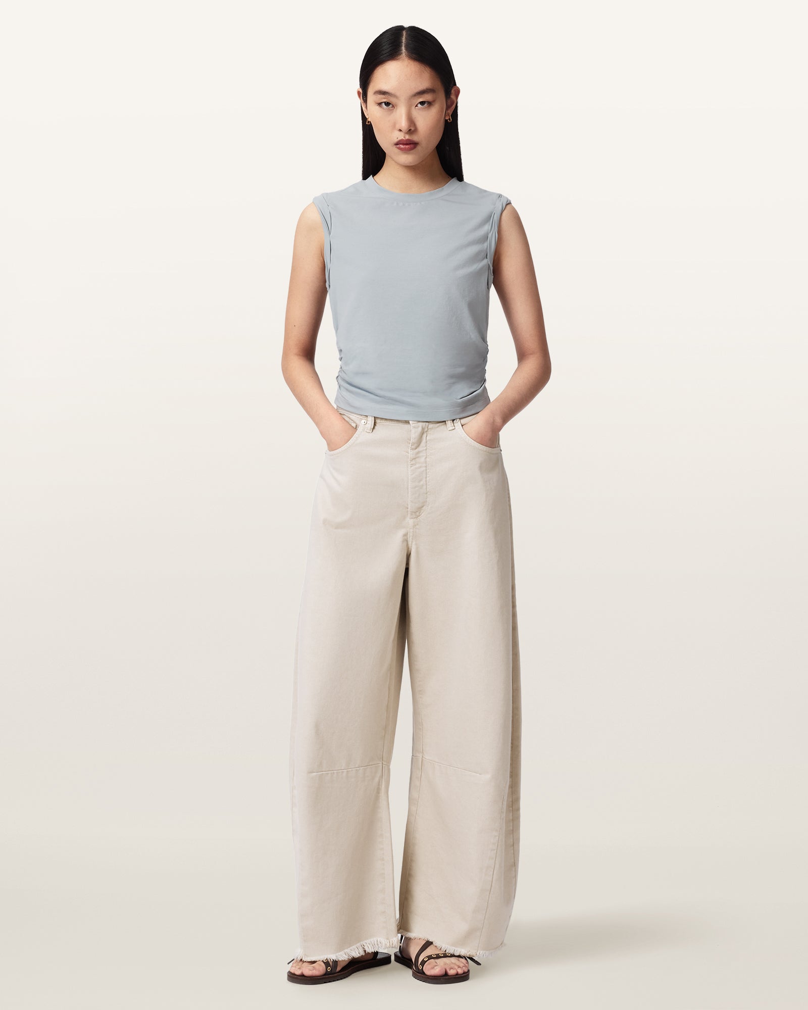 HIGH RISE BLUE Color West Tank from AllSaints