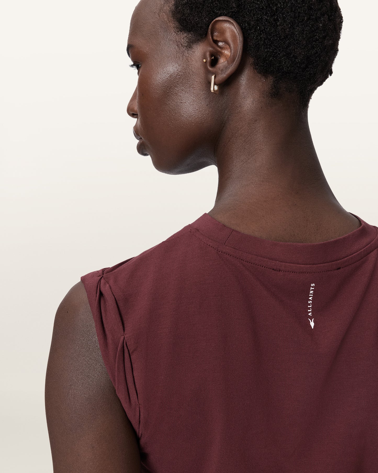 BURNT RED Color West Tank from AllSaints