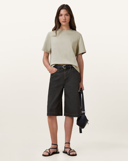 LIGHT ASH GREEN Color Lisa Haven Tee from AllSaints
