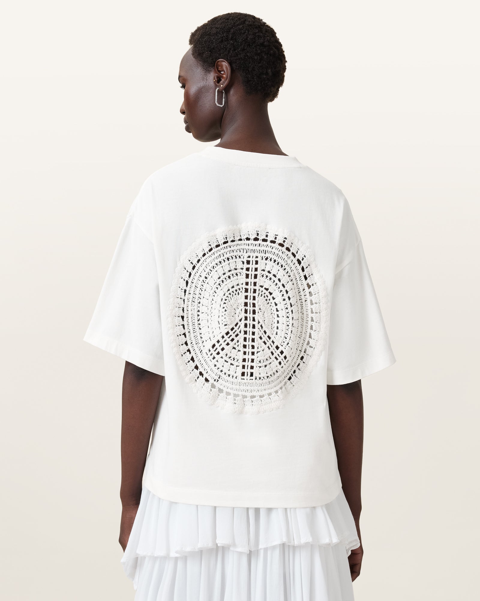 Amelie Crochet Tee