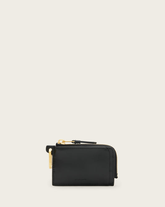Black Color Remy Leather Wallet from AllSaints