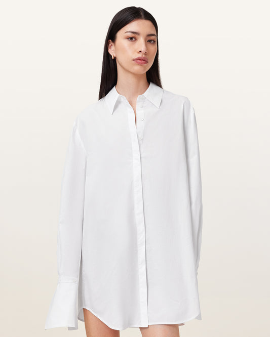 White Color Alber Dress from AllSaints